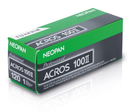 FUJI Neopan Acros 100 II EC 120 SW-Rollfilm