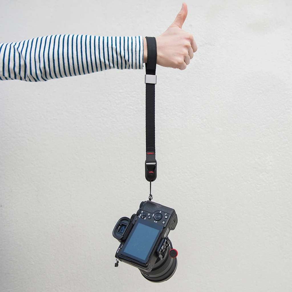 Sicherheits-Handschlaufe Schwarz, Verstellbar 15,2–20,3 Cm – Für Kameras, Werkzeuge & Mehr