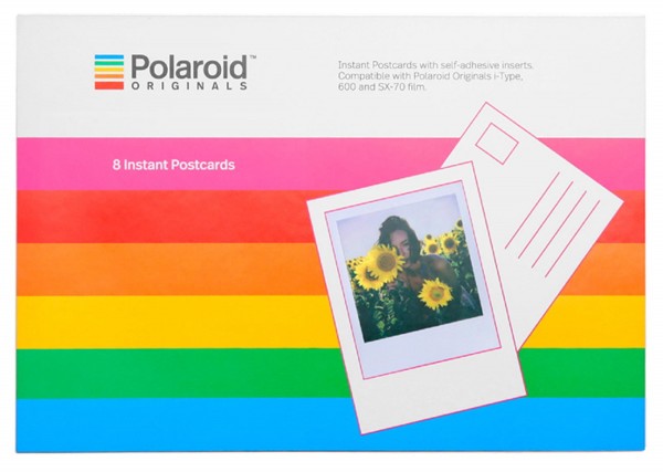 Polaroid Postkarten, Pack mit 8 Stück, selbstklebend für Polaroid Sofortbilder