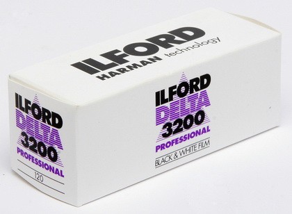 Ilford Delta 3200 120 SW-Rollfilm
