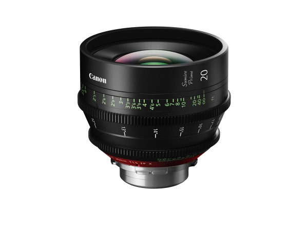 Canon CN-E 20 mm T1.5 FP X (Meter) Cinema Lenses Sumire Prime