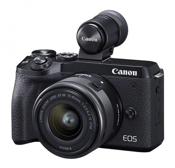 Canon EOS M6 II & EF-M 15-45mm/-6,3 IS STM schwarz SET
