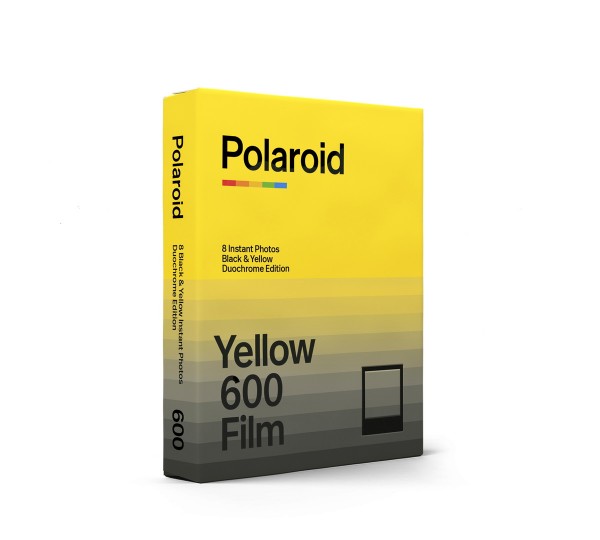 Polaroid Duochrome 600 Sofortbildfilm Black & Yellow Edition
